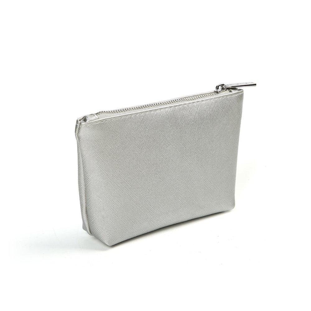 Small silver glitter clutch on sale bag