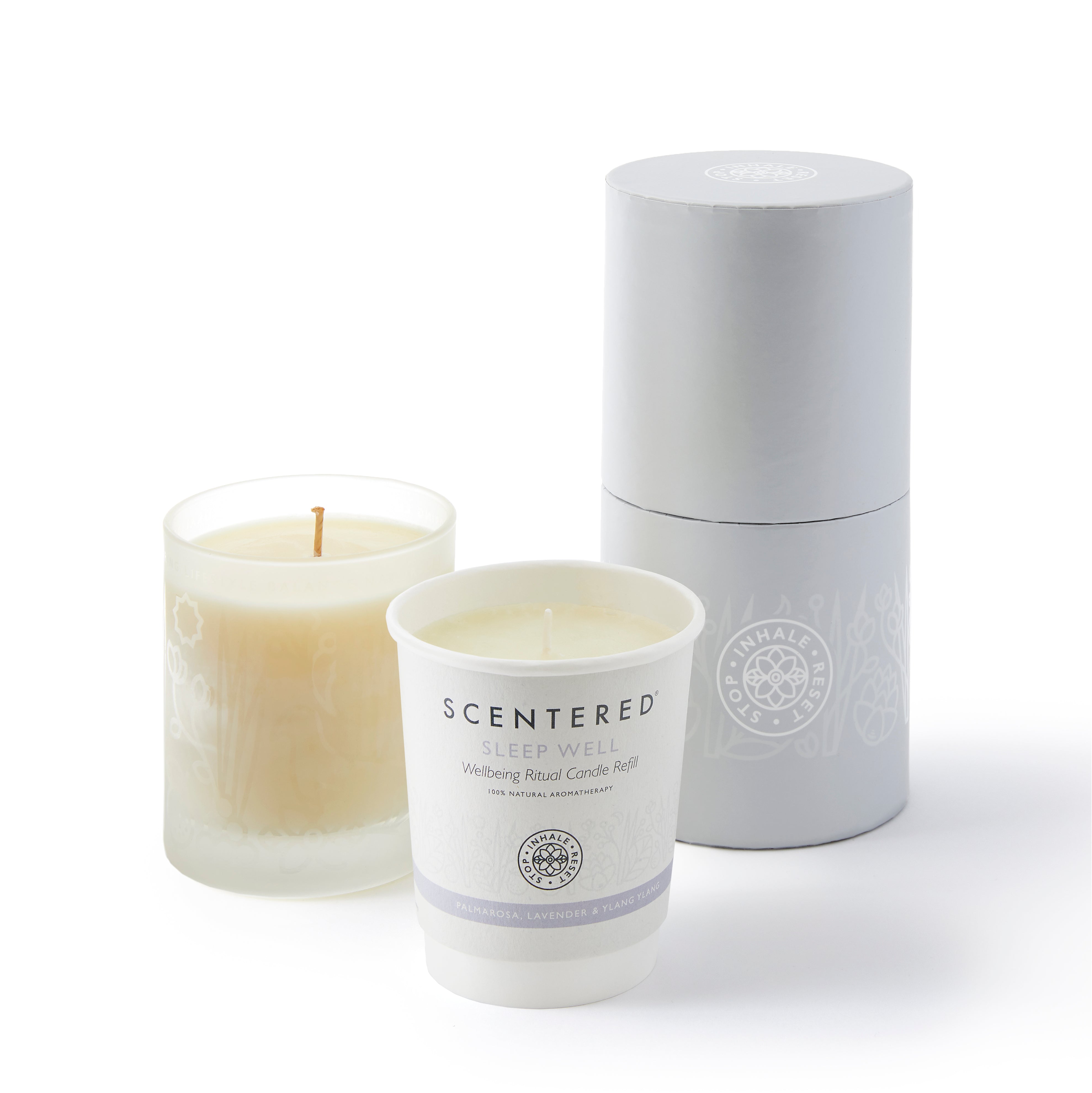 Relax and unwind with our stress-relief candle, ideal for preparing for a good night’s sleep.